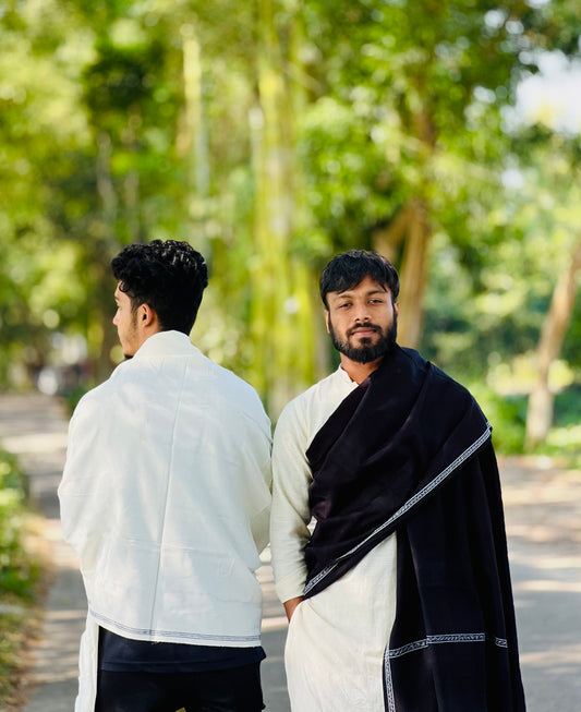 Premium 100% Woolen Winter Shawl — Pure Comfort & Class