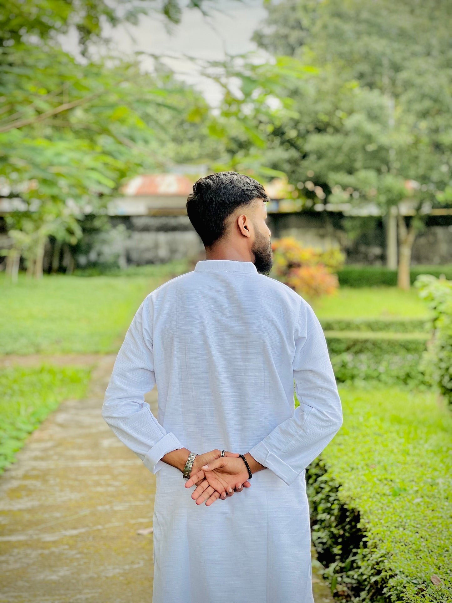 কুমিল্লার অরিজিনাল খাদী কাপড়ে তৈরি প্রিমিয়াম পাঞ্জাবি– White-Black-Cream Edition