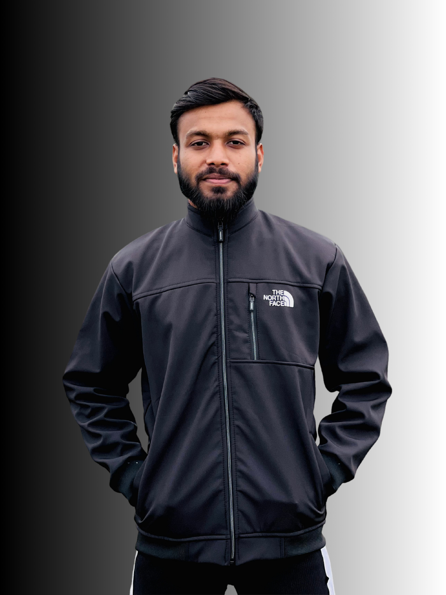 The North Face Premium Softshell Jacket (Black)
