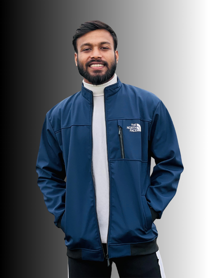 The North Face Premium Softshell Jacket (Blue)